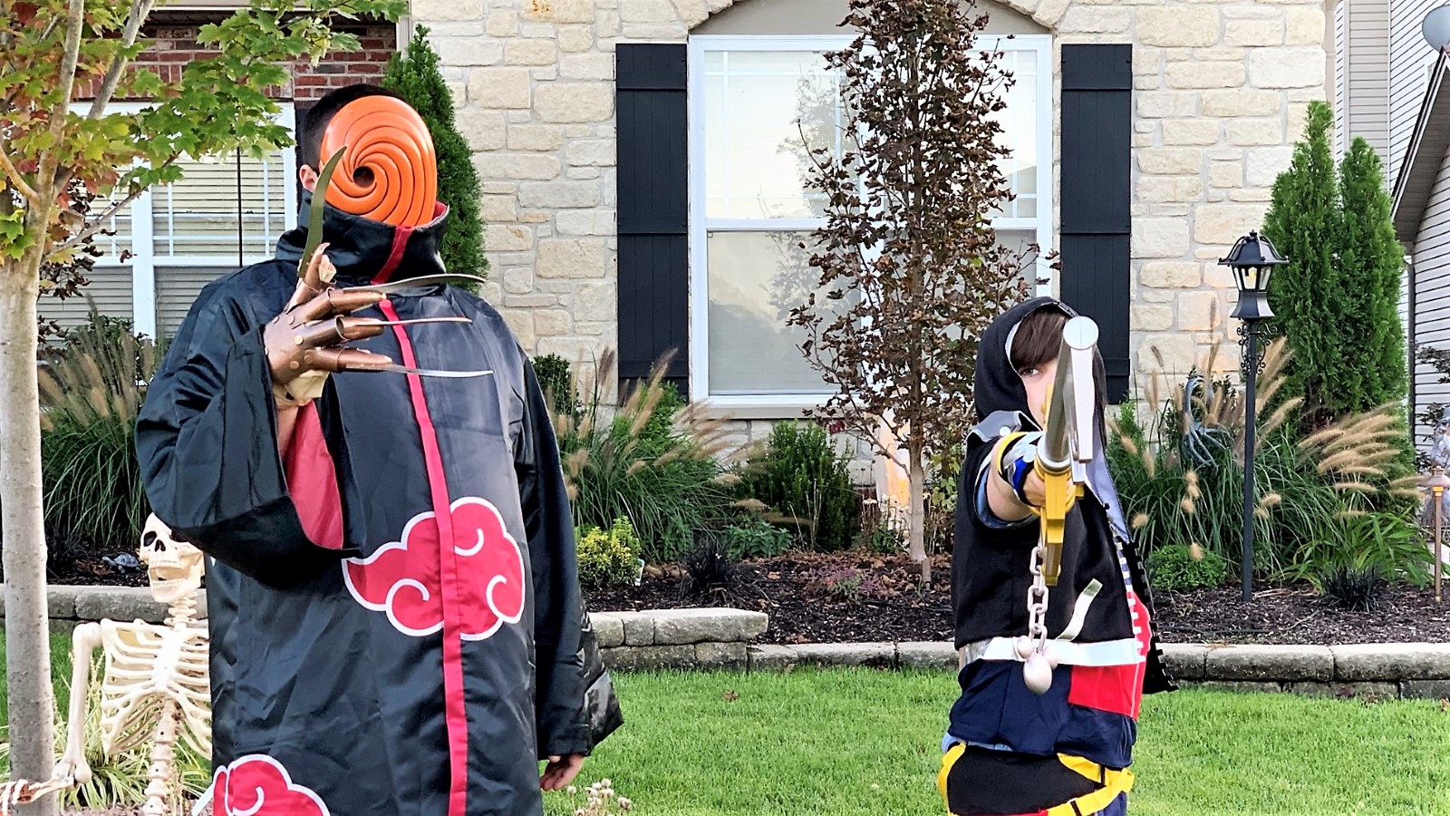 Thanks to Heather Killebrew the boys had fun