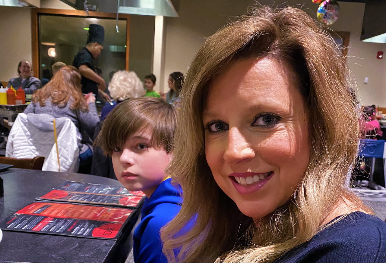 Heather Killebrew on her 46th Birthday with AJM