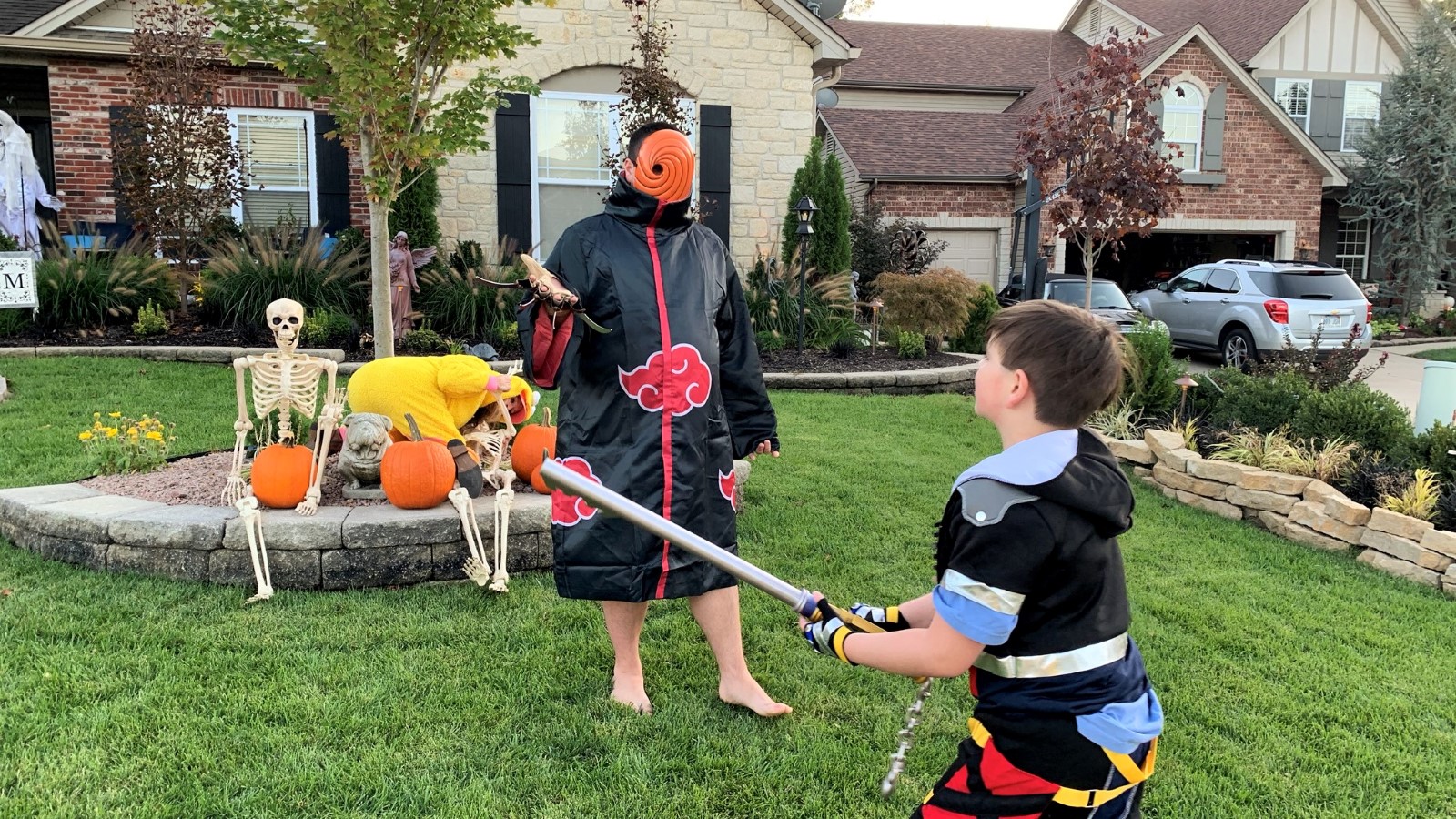 Heather Killebrew. Heather sure did love the skeleton.