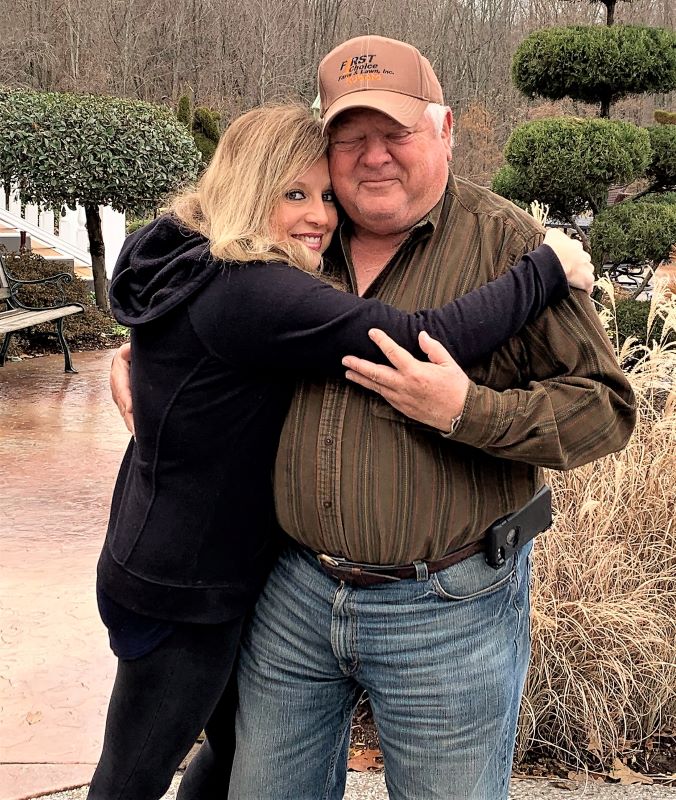 Richard Killebrew and his daughter, Heather Killebrew in Dresden TN