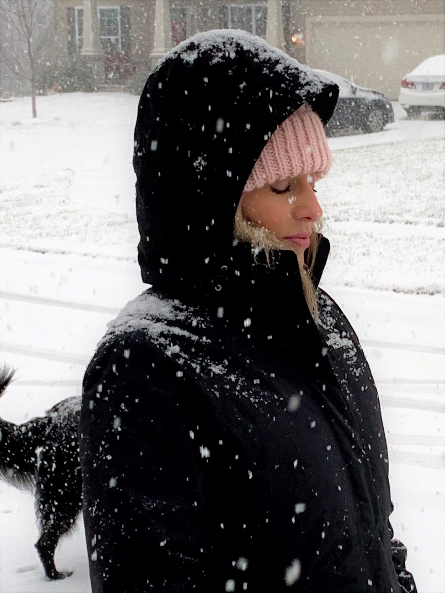 Making a wish on this snow day. 