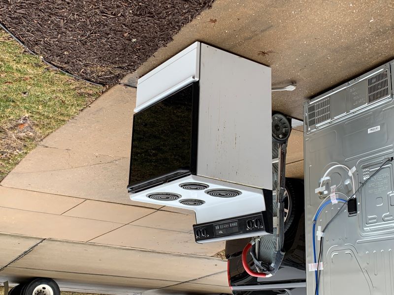 Heather Killebrew - 45th Birthday presents being installed.