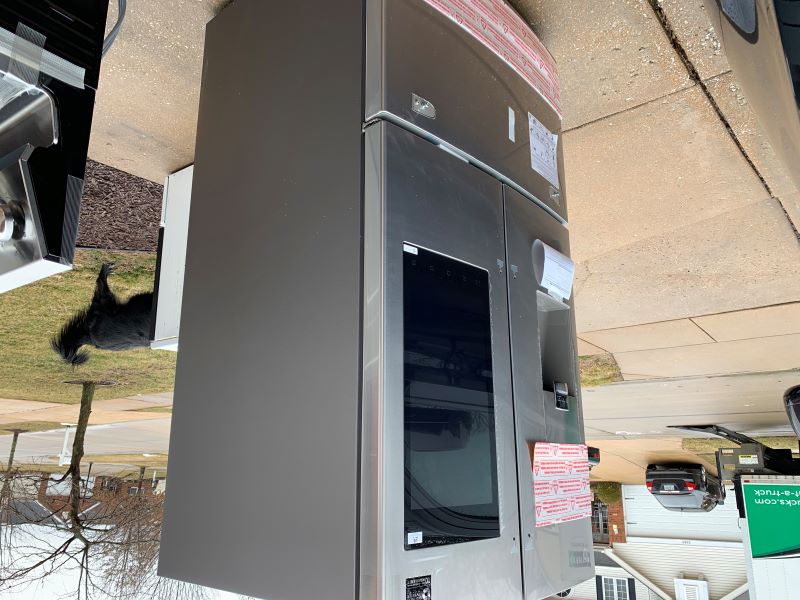 Heather Killebrew - 45th Birthday presents being installed. new appliances