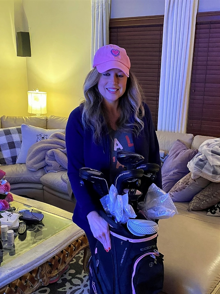 Heather Killebrew, BIRTHDAY, Lady Cobras, GOLF, February 2020