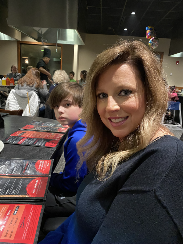 Heather Killebrew on her 46th Birthday at Kobe Steak House