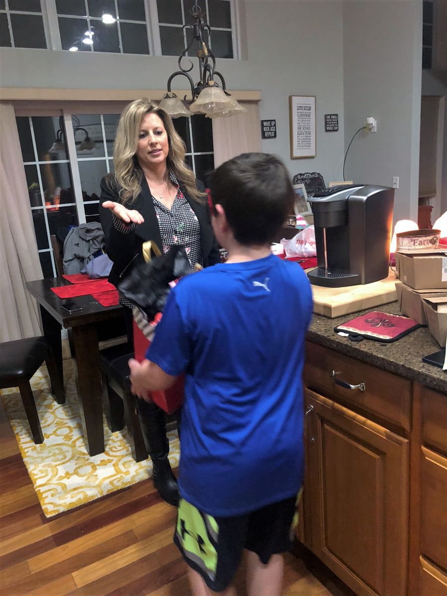 Heather Killebrew and AJM at odds on his birthday