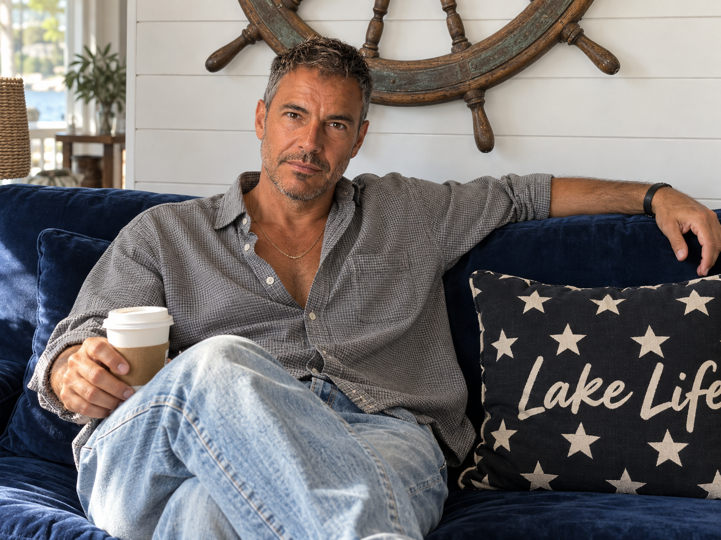 Summer's over, and this photo takes me right back to 2025. Coffee in hand, feet up, and lake days moving at their own pace. Seasons change, but I'm grateful for the quiet moments that stay with me. ☕