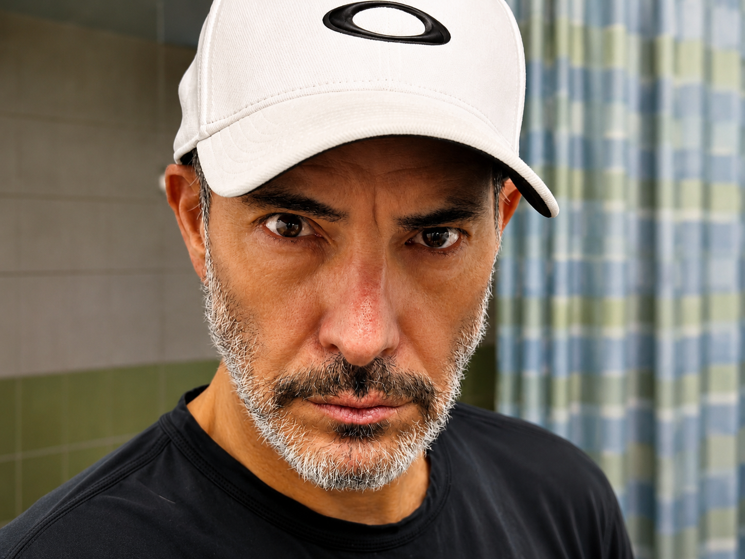 A vulnerable and honest portrait from late December 2024 during the early, difficult stages of stroke recovery.